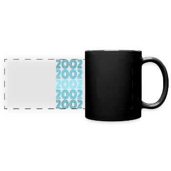 Single Vintage - Full Colour Panoramic Mug - black - Front