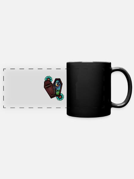 Ça va être tout noir - Mug panoramique uni - noir