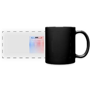 Yes Officer I Saw The Speed Limit - Panorama-Tasse farbig - Schwarz - Vorne