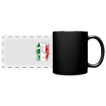 Liguria - Full Colour Panoramic Mug - black - Front