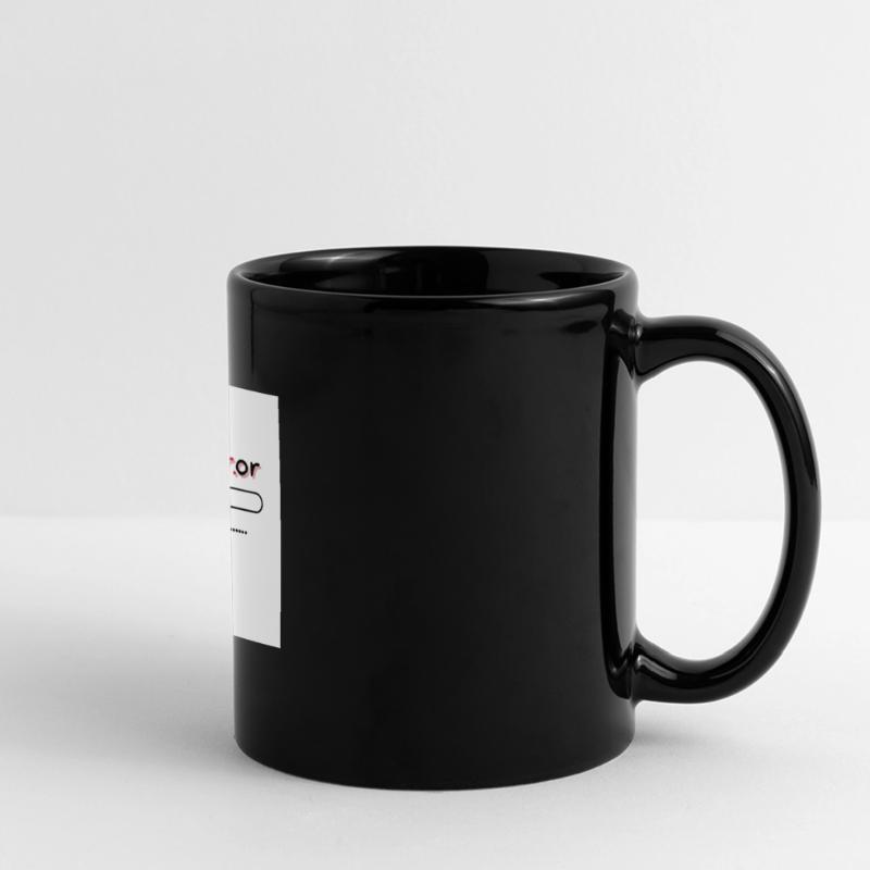 Entweder oder. Entweder oder. Panorama-Tasse farbig