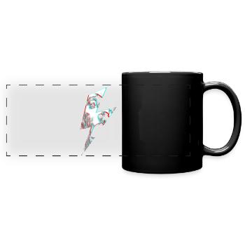 Flashed Redshift - Full Colour Panoramic Mug - black - Front