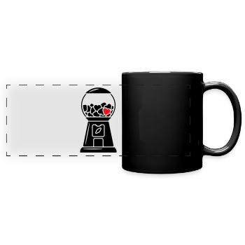 Buy love - Kaugummuautomat - Full Colour Panoramic Mug - black - Front