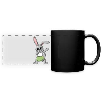 DAB DANCE BUNNY T-SHIRT - Mug panoramique uni - noir - Devant