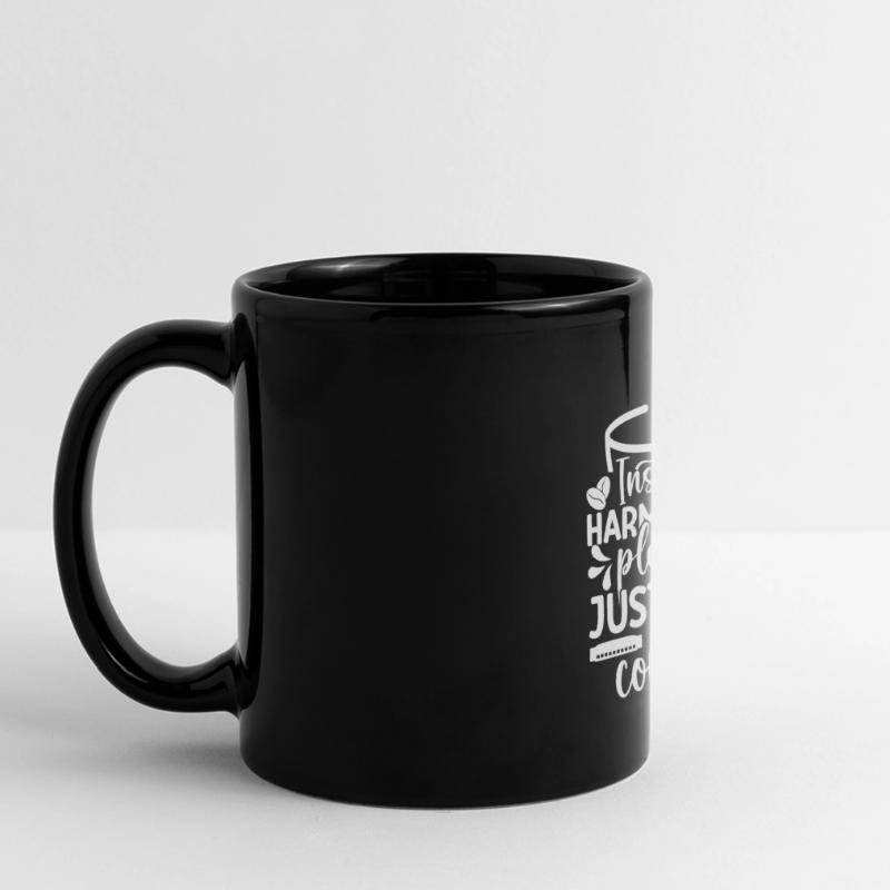 Harmonica Musican Instant Player Just Coffee Full Colour Panoramic Mug