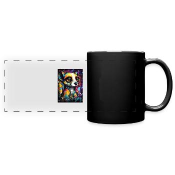 [MB] Friendly Googly-Eyed Adventure - Full Colour Panoramic Mug - black - Front