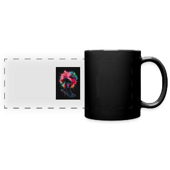 Colors Explosion - Full Colour Panoramic Mug - black - Front