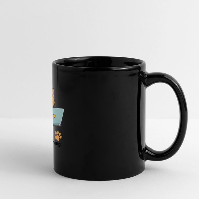 Pawsitive programming Full Colour Panoramic Mug
