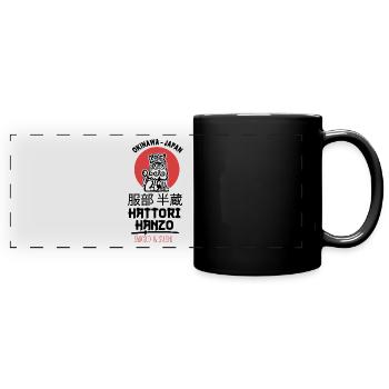 hattori hanzo okinawa - Full Colour Panoramic Mug - black - Front