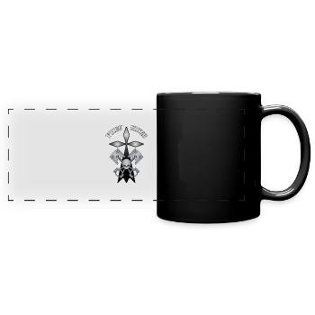 breizh biker - Full Colour Panoramic Mug - black - Front