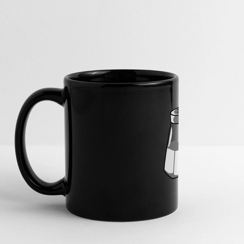 Conception de distributeur de sel Mug panoramique uni