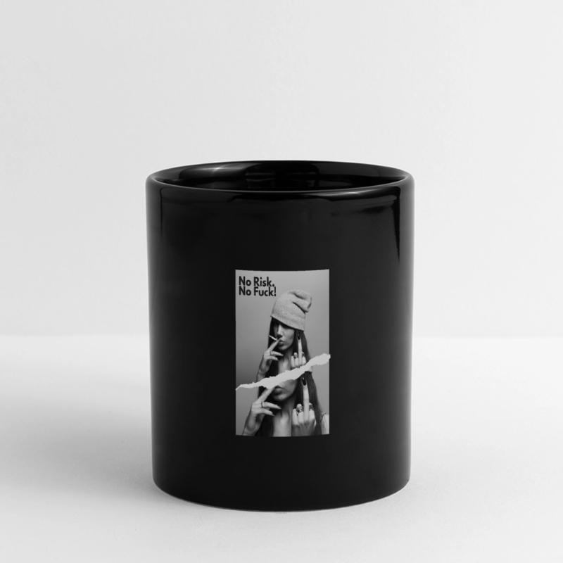 NRNF Statement Middlefinger Provocative Full Colour Panoramic Mug