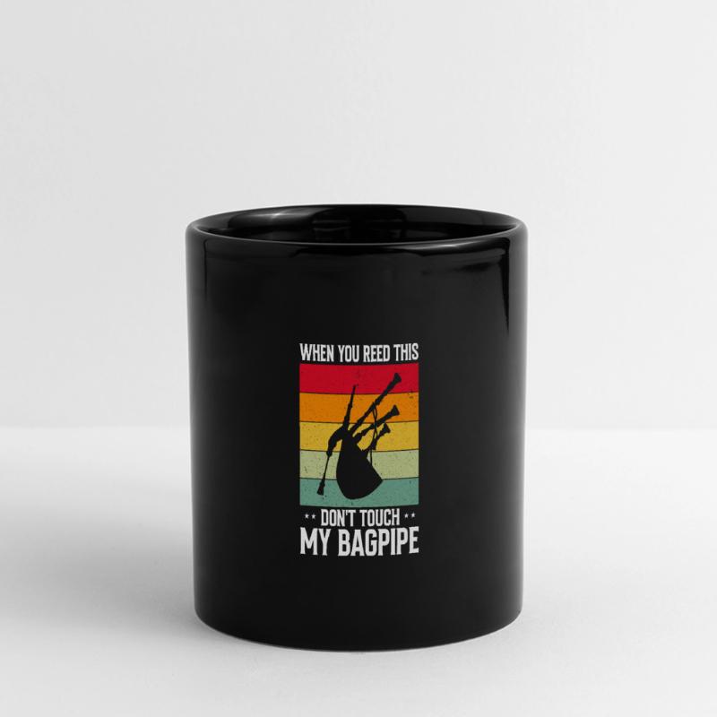 Conception de cornemuse pour Scotland Pride et cornemuse Mug panoramique uni