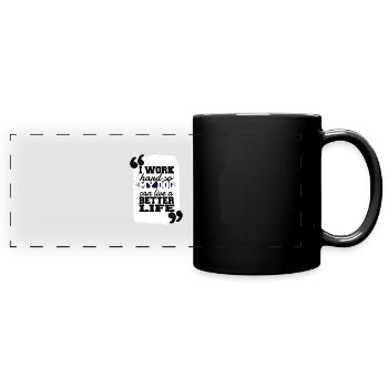 Cool Chihuahua Joke Dog Love Dog Beagle Lovers - Mug panoramique uni - noir - Devant