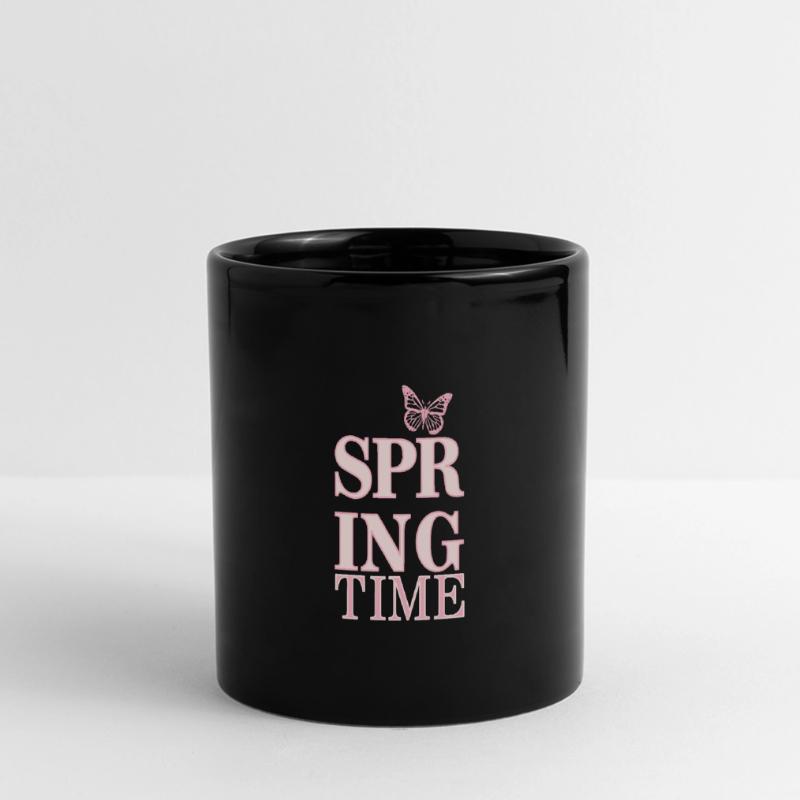 Spring Time - Spring is here! Full Colour Panoramic Mug