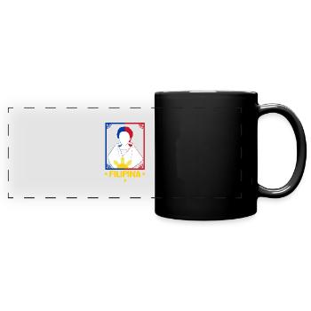 Philippinen Filipina Flagge Dalagang I Geschenk - Panorama-Tasse farbig - Schwarz - Vorne