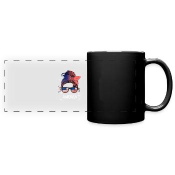 United States - Full Colour Panoramic Mug - black - Front