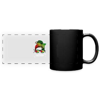 Guyana - Mug panoramique uni - noir - Devant