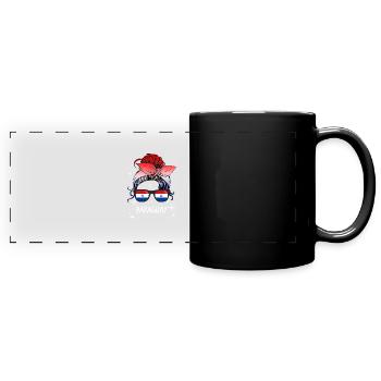 Paraguay - Panorama-Tasse farbig - Schwarz - Vorne