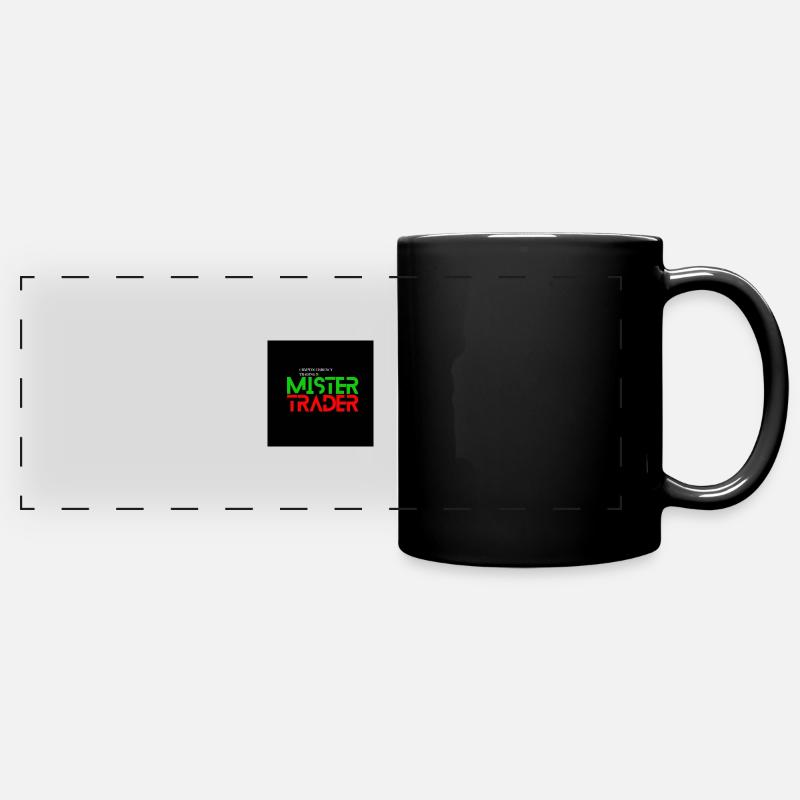 Mister Tarder - Full Colour Panoramic Mug - black