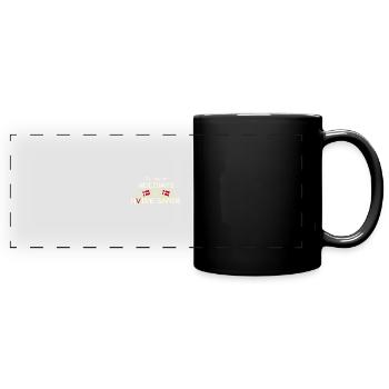 Hvide Sande Holidays - Mug panoramique uni - noir - Devant