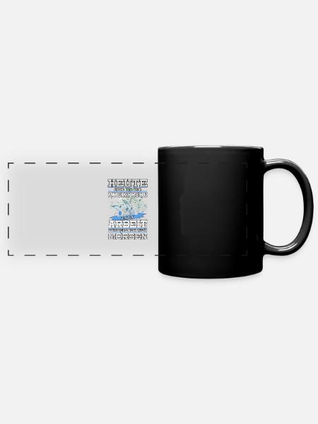 Blaskapelle Blasmusik Noten Shirt Geschenk - Panorama-Tasse farbig - Schwarz