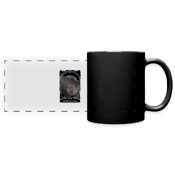 La Bete des Vosges - folklore Vosges - Mug panoramique uni - noir - Devant