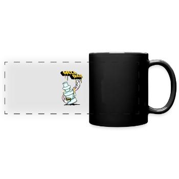 WELL DAB - Full Colour Panoramic Mug - black - Front