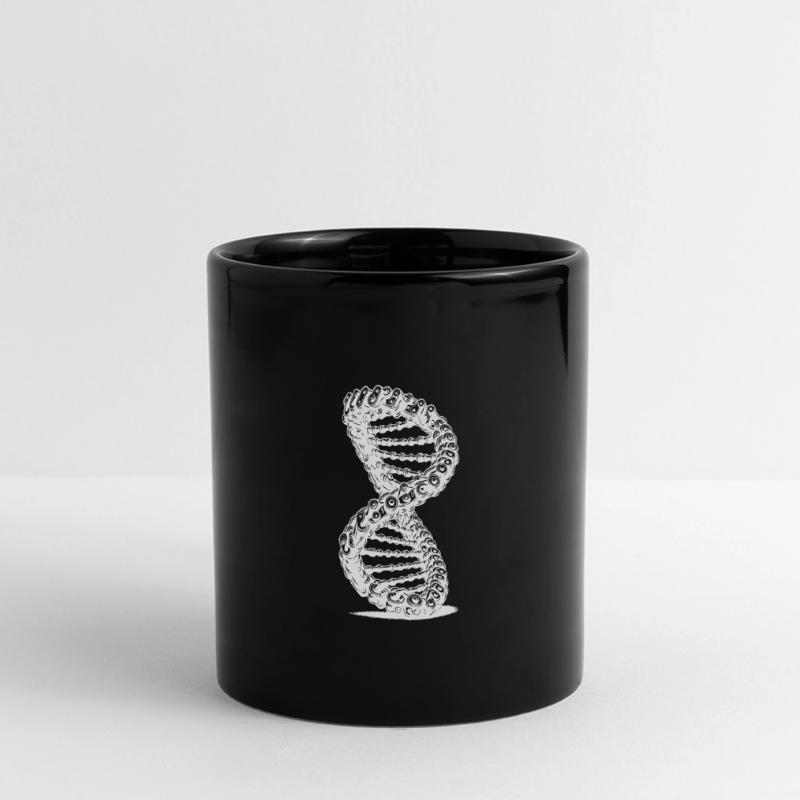 Möbius Loop Curved Chains DNA Full Colour Panoramic Mug