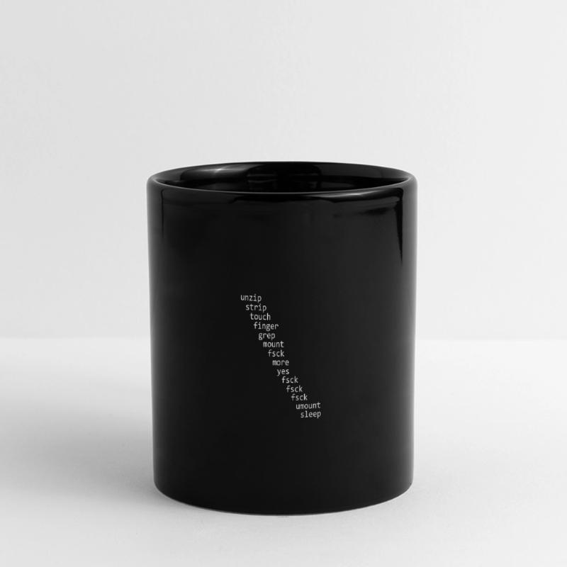 Unix Linux Programmer Sys Admin Sexy Shell Script Full Colour Panoramic Mug