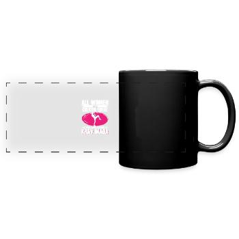 Krav Maga Apparel Israeli Self - Full Colour Panoramic Mug - black - Front