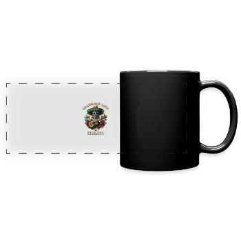 Calories Don't Count In Mexico Pride Food Lover - Full Colour Panoramic Mug - black - Front