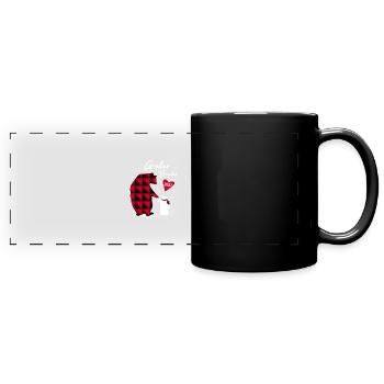 Grand frère ours 2027 - Mug panoramique uni - noir - Devant