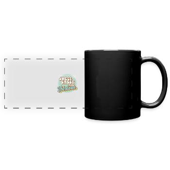 Sweet Sassy and 13 13th Birthday Party Celebrant - Full Colour Panoramic Mug - black - Front