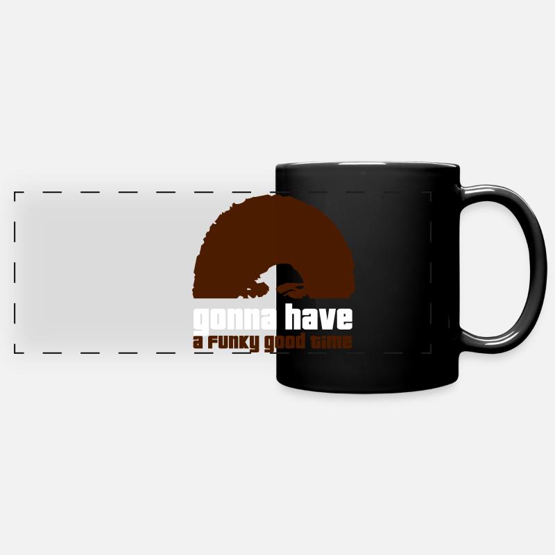 froussard - Mug panoramique uni - noir