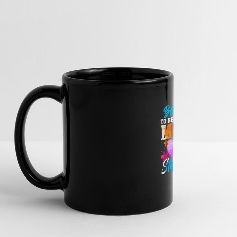 Stiefmutter Muttertag Stiefmama Mutter Panorama-Tasse farbig