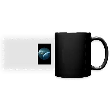 Exploring Your World - Full Colour Panoramic Mug - black - Front