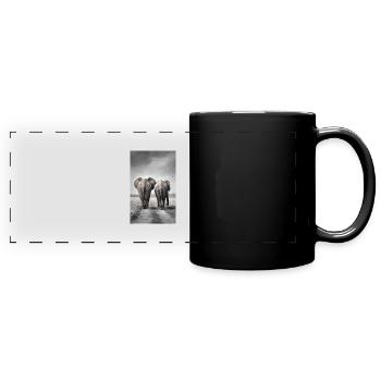 Dick & Doof - Full Colour Panoramic Mug - black - Front