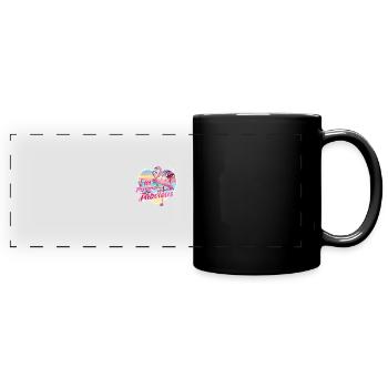Fabelhaft Strömen - Panorama-Tasse farbig - Schwarz - Vorne