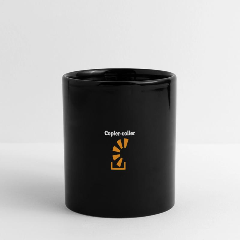 Copier Coller Programmer Software Developer Nerd G Panorama-Tasse farbig