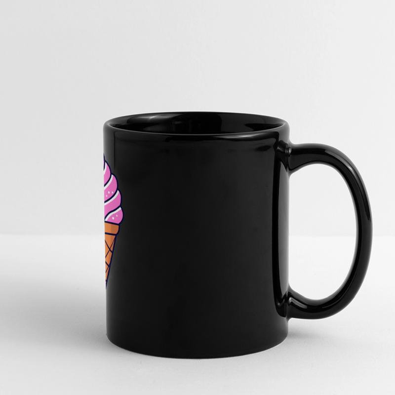 SOFTEIS EISCREME EISBECHER WAFFELEIS GIFT IDEA Full Colour Panoramic Mug