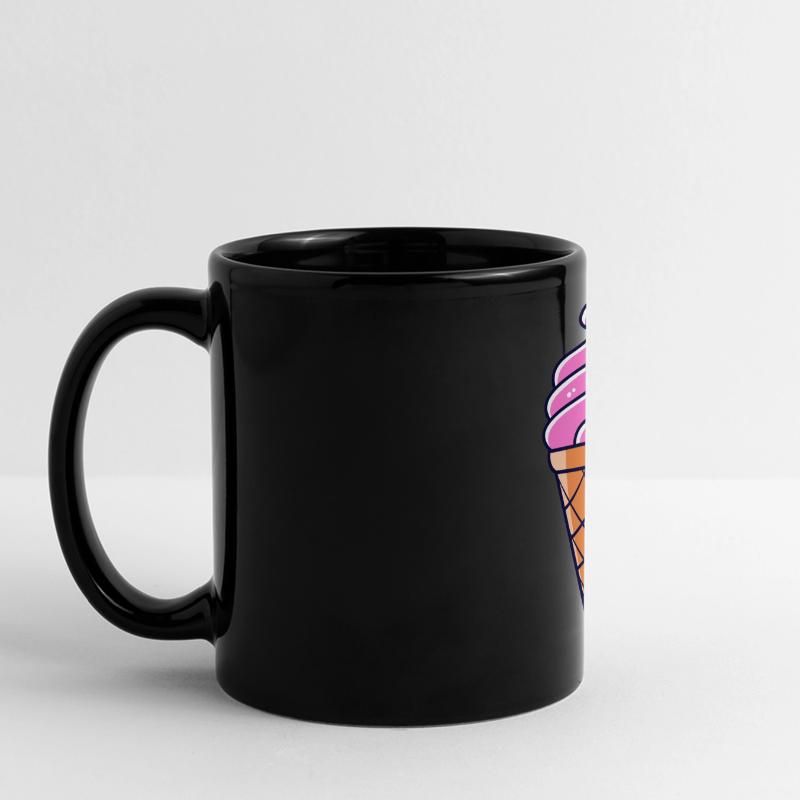 SOFTEIS EISCREME EISBECHER WAFFELEIS GIFT IDEA Full Colour Panoramic Mug