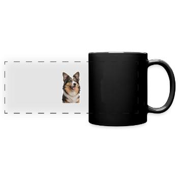 colley - Mug panoramique uni - noir - Devant