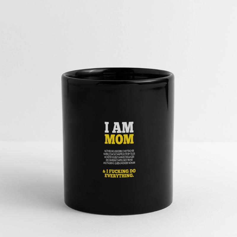 Muttertag, Geschenk, Muttertagsgeschenk Panorama-Tasse farbig