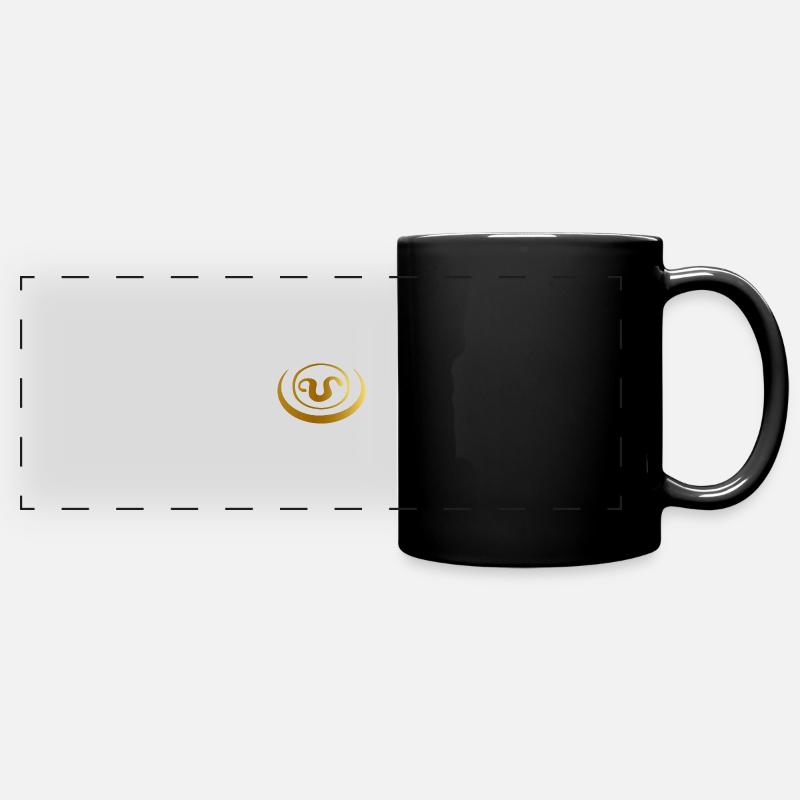 Jaffa Symbol - Full Colour Panoramic Mug - black