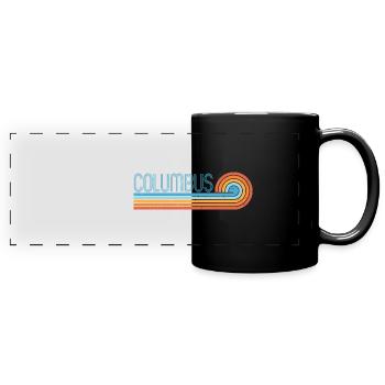 Columbus Ohio - Full Colour Panoramic Mug - black - Front