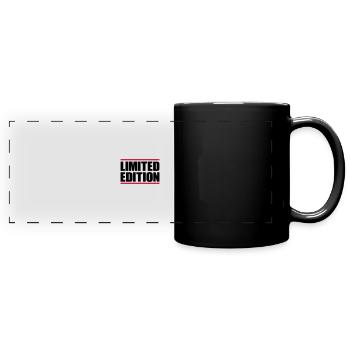 édition limitée - Mug panoramique uni - noir - Devant