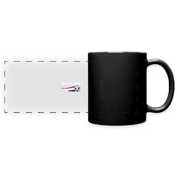Pays-Bas Pays-Bas - Mug panoramique uni - noir - Devant