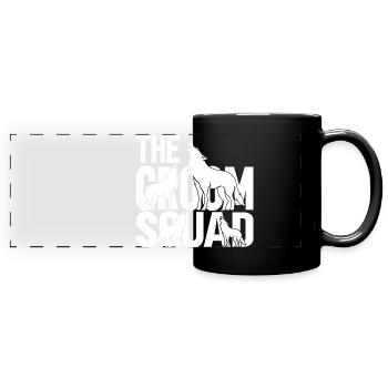 Escouade de mariés - Mug panoramique uni - noir - Devant