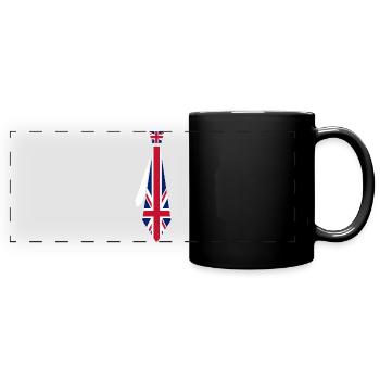 Tie Great Britain - Full Colour Panoramic Mug - black - Front